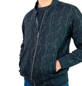 Bombardier de baseball fait à la main au Pakistan vestes d'université pour hommes avec logo avant à motif solide - Product Image 6