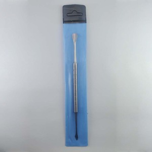 Pousse-cuticules en acier inoxydable double face pour manucure - Product Image 4