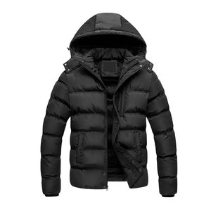Veste matelassée en duvet isolante pour homme, épaisse, chaude, à capuche, imperméable, coupe-vent, vêtements d'extérieur tendance pour l'hiver - Product Image 1