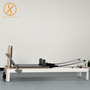 Reformer de Pilates de Aleación de Aluminio Blanco en Oferta, Venta Directa de Fábrica para Entrenamiento Corporal - Product Image 2
