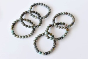 Wholesale Selling African Turquoise 8mm Best <b>Healing</b> <b>Bracelet</b> for Jewelry Fashion Meditation - Product Image 2
