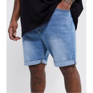 Venta al por mayor de pantalones cortos de verano para hombre, pantalones vaqueros cortos rasgados, ropa de verano, pantalones cortos de algodón, pantalones cortos de mezclilla para hombre, pantalones cortos OEM con servicio 2025 - Product Image 4