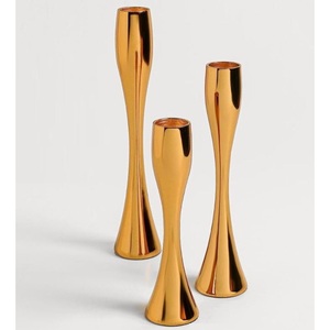 Bougeoir à avion simple bougeoir en métal argenté de qualité supérieure meilleure vente chandelier de décoration de bureau de bureau - Product Image 4