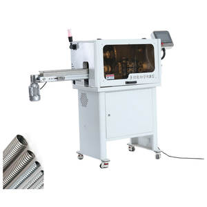 Fully automatic corrugated pipe cutting machine <b>rubber</b> pipe cutting machine PVC pipe cutting equipment - Product Image 6