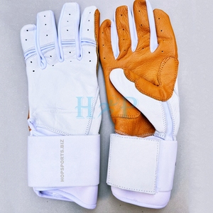 Gants de frappeur de balle molle en cuir de qualité supérieure Gant d'entraînement de baseball Logo personnalisé Gants de frappeur de baseball à prix abordable - Product Image 6