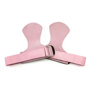 Agarraderas de Piel de Vacuno Personalizables Unisex para Levantamiento de Pesas, Antideslizantes, Ajustables para Adultos, Opción de Logotipo Personalizado, para las Cuatro Estaciones - Product Image 3