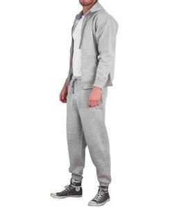 Nuevo cálido personalizado 300 GSM chándal con cremallera completa Sudadera con capucha y pantalones de chándal Jogging Bottoms Chándal de peso pesado para hombres - Product Image 2