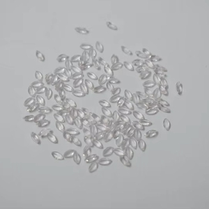 <b>Rose</b> <b>Quartz</b> Marquise Loose Gemstones Natural Polished White Cut Beads for 3mm Jewelry Crafting Handmade <b>Bracelet</b> Necklace - Product Image 1