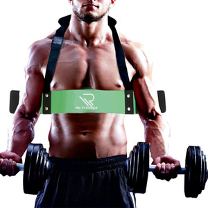 High Quality Customizable Strap Type Arm Blaster with Nylon & <b>Neoprene</b> for Triceps and Bicep Fitness Training by RC Fitness Wear - Product Image 6