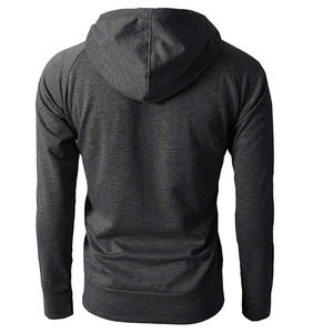 Sudadera con capucha de lana de algodón 100% Premium para hombre 340 GSM Impreso para técnicas de teñido liso de invierno - Product Image 3