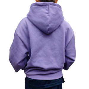 Pull à capuche surdimensionné 100% coton pour hommes, logo personnalisé, conception d'épaule tombante, col à capuche de haute qualité, produits des fabricants - Product Image 6