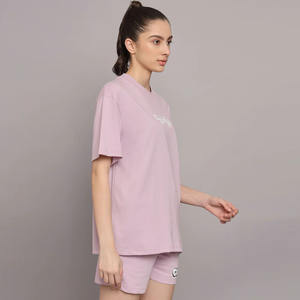Women Summer Casual Short and <b>T</b> <b>Shirt</b> Set Lightweight Breathable Cotton Comfortable Two Piece Outfit Ideal <b>for</b> Daily Travel <b>Fun</b> - Product Image 4