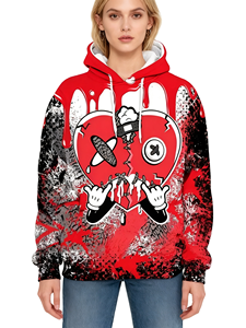 Proveedor de Sudaderas con Capucha Personalizadas Impresas en 3D, Sublimación, Forro Polar, Resistentes al Viento, con Bolsillo, para Dropshipping - Product Image 2