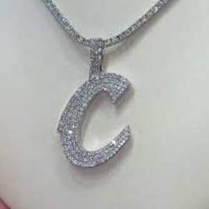 Pendentif hip hop en diamant Moissanite micro-pavé bicolore plaqué or et argent bijoux personnalisés pour hommes - Product Image 1