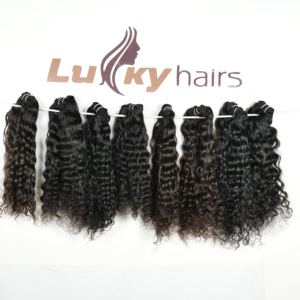 100% Remy Natural Loose Deep Wave Virgin Cuticle Aligned Wholesale Vendor Curly <b>Black</b> Bundle Vietnamese Human <b>Hair</b> <b>Extensions</b> - Product Image 3