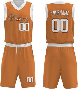 Maillot de basket-ball personnalisé pour hommes, vêtements de sport à impression sublimée, ensemble design respirant, uniforme de basket-ball personnalisable - Product Image 1