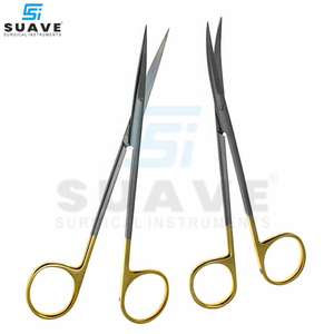 Juego de 5 piezas al por mayor, el mejor Material de acero inoxidable, último producto, tijeras TC Mayo de SUAVE SURGICAL INSTRUMENTS - Product Image 6