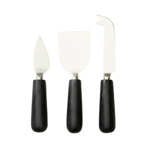 Juego de cuchillos esparcidores de queso de acero inoxidable de lujo con mango de resina utilizado para bodas, hoteles y restaurantes - Product Image 3