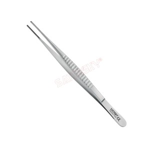 BRUCELLES DENTAIRES LONDON-COLLEGE gauche courbé 15cm Instruments en acier inoxydable fabriqués avec AISI 420 - Product Image 2