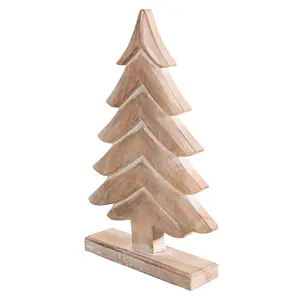 New design wooden Christmas Decorative Tree Decoration T Light Homeware Decors Luxury wholesale manufacturer supplier