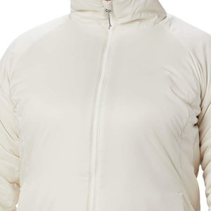 Chaqueta Softshell Personalizada para Mujer, Cortavientos de Entrenamiento, Impermeable, con Capucha, de Algodón para Invierno - Product Image 5
