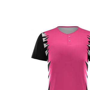 Uniforme de Béisbol para Mujer, Talla Grande, Sublimado Personalizado, Nuevo Modelo 2024, Tela Transpirable Antibacteriana, 2 Botones - Product Image 4