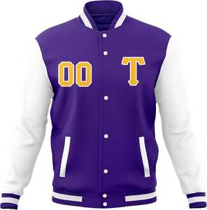 Chaquetas Varsity para Hombre de Alta Calidad al por Mayor, Diseño Personalizado con Logotipo y Letras - Product Image 4