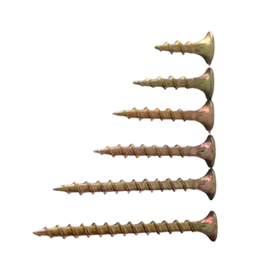 Prêt pour l'expédition mondiale Attaches en acier résistant à la corrosion à tête plate du Vietnam Vis à bois à filetage complet Clou de toiture à tige lisse - Product Image 4