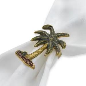 Porte-serviettes en acier inoxydable, design feuille, décoration en cristal, utilisation sur table, porte-serviettes - Product Image 5