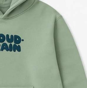 Premium Custom CLOUD BRAKA Winter <b>Hoodies</b> High Quality 100% Cotton Waterproof <b>Men's</b> Women's Unisex Fashion Sage <b>Green</b> Sizes - Product Image 6