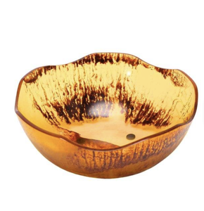 Hermosa ensalada de resina hecha a mano o frutero brillante forma orgánica pieza de declaración diseño único. Regalo perfecto hecho a mano - Product Image 2