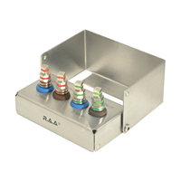 Kit de mini-embouts pour implants dentaires R.A.A.INTERNATIONAL, embouts hexagonaux universels, 4 pièces, certifiés CE, embouts métalliques RAA-132, garantie de 3 ans