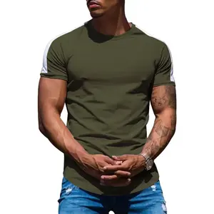 Fabrication professionnelle Sublimation T-shirt pour hommes 100% Polyester T-shirt Sublimation Promotionnel Sublimation T-Shirt pour hommes - Product Image 3