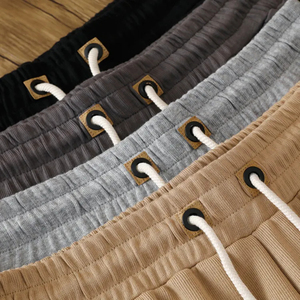 Pantalones cortos de playa impermeables para hombre con patrón sólido de Color verde oliva de calidad de lujo, ropa de playa de verano para venta al por mayor - Product Image 2