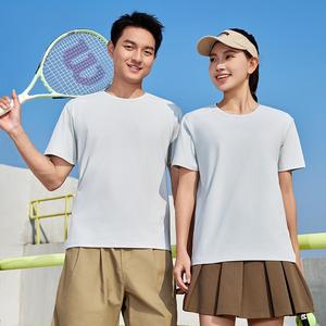 เสื้อยืดคอกลมสีพื้นสำหรับผู้ชายพิมพ์ลายพิมพ์โพลีเอสเตอร์สำหรับผู้ชาย - Product Image 5