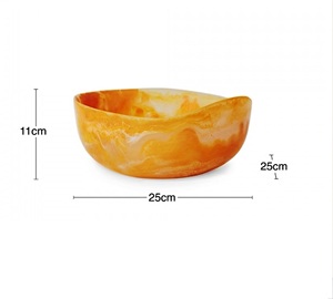 Bol en résine écologique sculpté de haute qualité au meilleur prix, taille personnalisée, fabriqué en Inde - Product Image 2