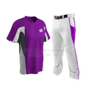 Uniforme de Béisbol de Primera Calidad, Transpirable, 100% Poliéster, Material Duradero, Personalizable, para Deportes al Aire Libre - Product Image 2