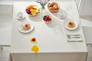 Heavy-Duty Cotton & Polyester Waterproof Eco-Friendly Luxury <b>Tablecloth</b> 140x180cm for Weddings Restaurants Home Use - Product Image 2