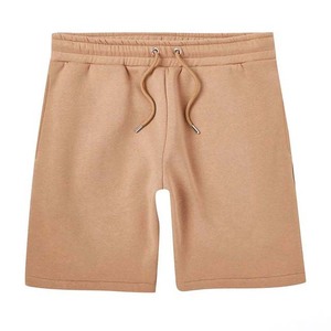 Short de survêtement en coton uni de haute qualité pour hommes, short de survêtement d'entraînement en polaire de course à pied, short de survêtement décontracté en éponge française - Product Image 1