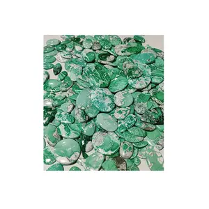 超级出售2024绿色碧玉宝石凸圆形宝石与纯天然混合形状宝石由印度出口商出售