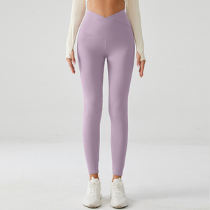 <b>Crossover</b> <b>Yoga</b> Pants <b>High</b>-<b>Waisted</b> <b>Flare</b> <b>Leggings</b> With Tummy Control Quick Dry & Breathable Seamed <b>Crossover</b> <b>Yoga</b> <b>Leggings</b> - Product Image 6