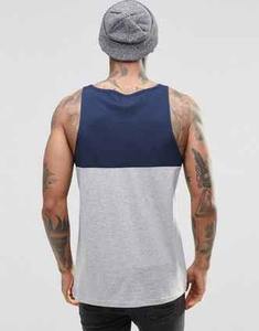 Vente en gros de débardeur sans manches avec logo personnalisé pour homme gilet de gymnastique à séchage rapide col rond respirant tricoté haut de sport style décontracté - Product Image 3