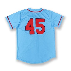 เสื้อเบสบอลสำหรับผู้ชายระบายอากาศได้ดีเสื้อเจอร์ซีย์เบสบอลสไตล์ใหม่เลือกได้ - Product Image 5