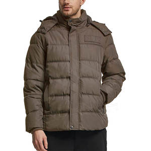 Manteau décontracté pour homme, style streetwear, chaud, nouvelle mode d'hiver, veste matelassée coupe-vent, imperméable, à capuche, style urbain - Product Image 3