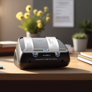 เครื่องพิมพ์ฉลาก DYMO LabelWriterT 450 TwinTurbo เชื่อมต่อผ่าน USB 2.0 ได้ 71 ฉลาก/นาที สปีด 89 X 36 มม. อุปกรณ์สำนักงานพร้อมฉลากเริ่มต้น 20 ฉลาก - Product Image 3