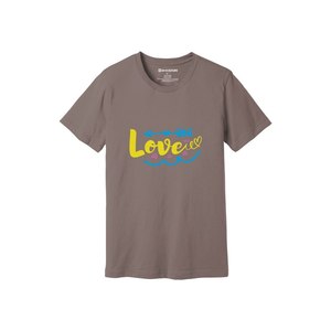เสื้อยืดผ้าฝ้าย100% พิมพ์ลายด้วยความมีน้ำใจขนาด160 180ถึงหนักมี12สีที่สามารถปรับแต่งดีไซน์และการจัดวางของคุณเองได้ - Product Image 4