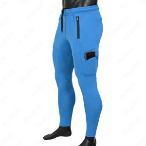 Directo de fábrica Pantalones casuales para hombres Street Style Cargo Auténtico con bolsillo móvil Pantalones pantalones para hombres, rectos, rayas curvas - Product Image 1