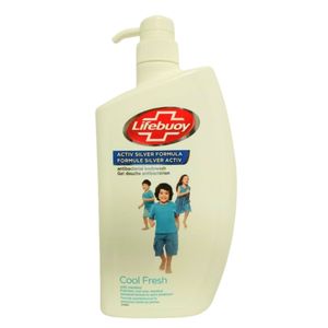 Life buoy ผลิตภัณฑ์อาบน้ำเมนทอลป้องกันแบคทีเรียสำหรับผู้หญิง1LTR x 12เย็นสดชื่น - Product Image 1