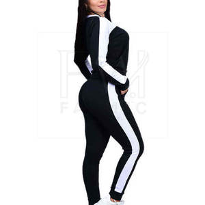 Trending Women's Winter Solid Sweating Custom Printed Logo 100% Cotton 2-Piece Long Sweatsuit Set para niñas - Product Image 5