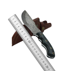 Venta al por mayor de navajas de bolsillo de acero damasco personalizables 67 capas hechas a mano de clase alta con cuchillo de mango de palisandro - Product Image 2